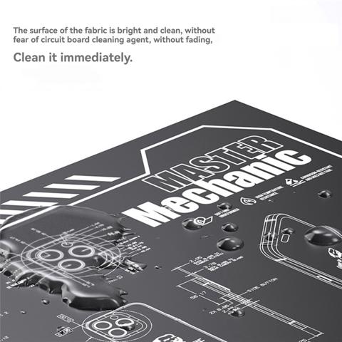 Многофункциональная ремонтная теплоизоляционная прокладка MECHANIC V77, Мягкая и впитывающая пот Материнская плата, Коврик для ремонта микросхем при пайке