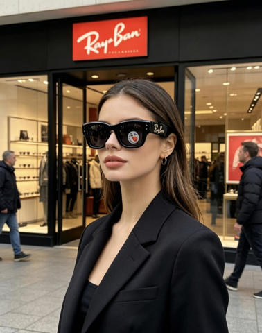 Солнцезащитные очки RayBan Puffer ASAP Rocky с бриллиантами квадратные мужские женские 0RB4940B 47 размер