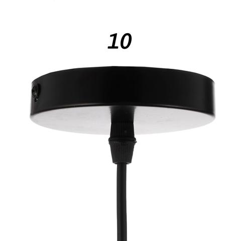 2 шт. Светильник BayerLux 'Купол' 1x60 Вт E27 черный 31x31x31 см