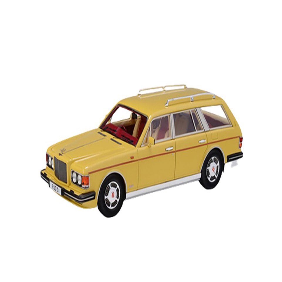 Модель автомобиля Bentley RJD Val Disere 1986 желтый 1:43 GLM