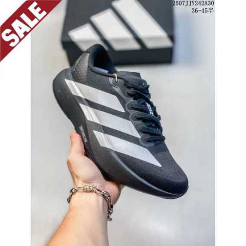 Адидас Обувь кроссовки Новое прибытие Adidas Zero Evo SL Wonder White Модная сетка Дышащие низкие кроссовки для бега Мужские