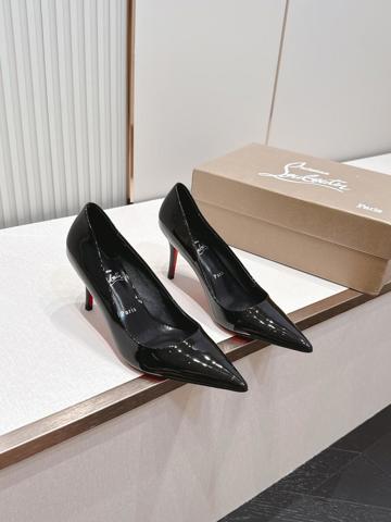 Christian Louboutin So Kate туфли лодочки на шпильке 10.5см острый носок красная подошва кожа 35-42 2026