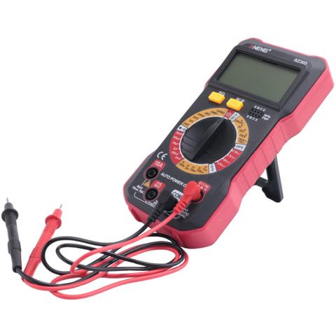 ANENG SZ305 1999 Отсчетов Мультиметр Тестеры конденсаторов Умный вольтметр AC / DC Напряжение Ток Сопротивление Ом Инструменты для тестирования Красный