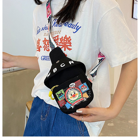 Cartoon coin purse Новая Модная Сумка-кроССбоди С ИзображенИем Анпанмана Повседневная Милая Мини-суМка На Грудь КошелеК Для Моне