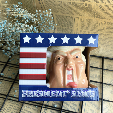 3D-кружку Trump Face можно мыть в посудомоечной машине