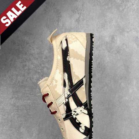 Onitsuka Tiger MEXICO 66 Slip Asks Onitsuka Tiger Canvas Панда Шалость Любовь Эра Устойчивые Обувь кроссовки Продажа На