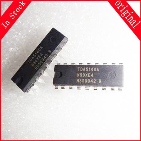 5pcs/lot TDA5140 TDA5140A DIP-18 In Stock