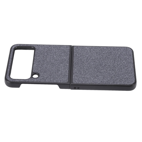 Яркий чехол для телефона с замшевым внутренним слоем, противоцарапочный, складной экран, для Samsung Galaxy Z Flip 4, черный