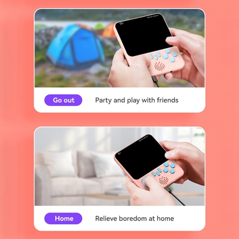 Ретро-игровая консоль G7 со встроенным 666-игровым 3,5-дюймовым экраном, AV-выходом, карманным геймпадом, контроллером для портативных игровых плееров