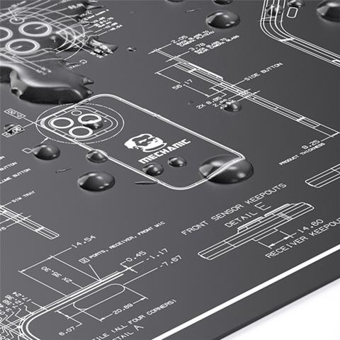 Многофункциональная ремонтная теплоизоляционная прокладка MECHANIC V77, Мягкая и впитывающая пот Материнская плата, Коврик для ремонта микросхем при пайке