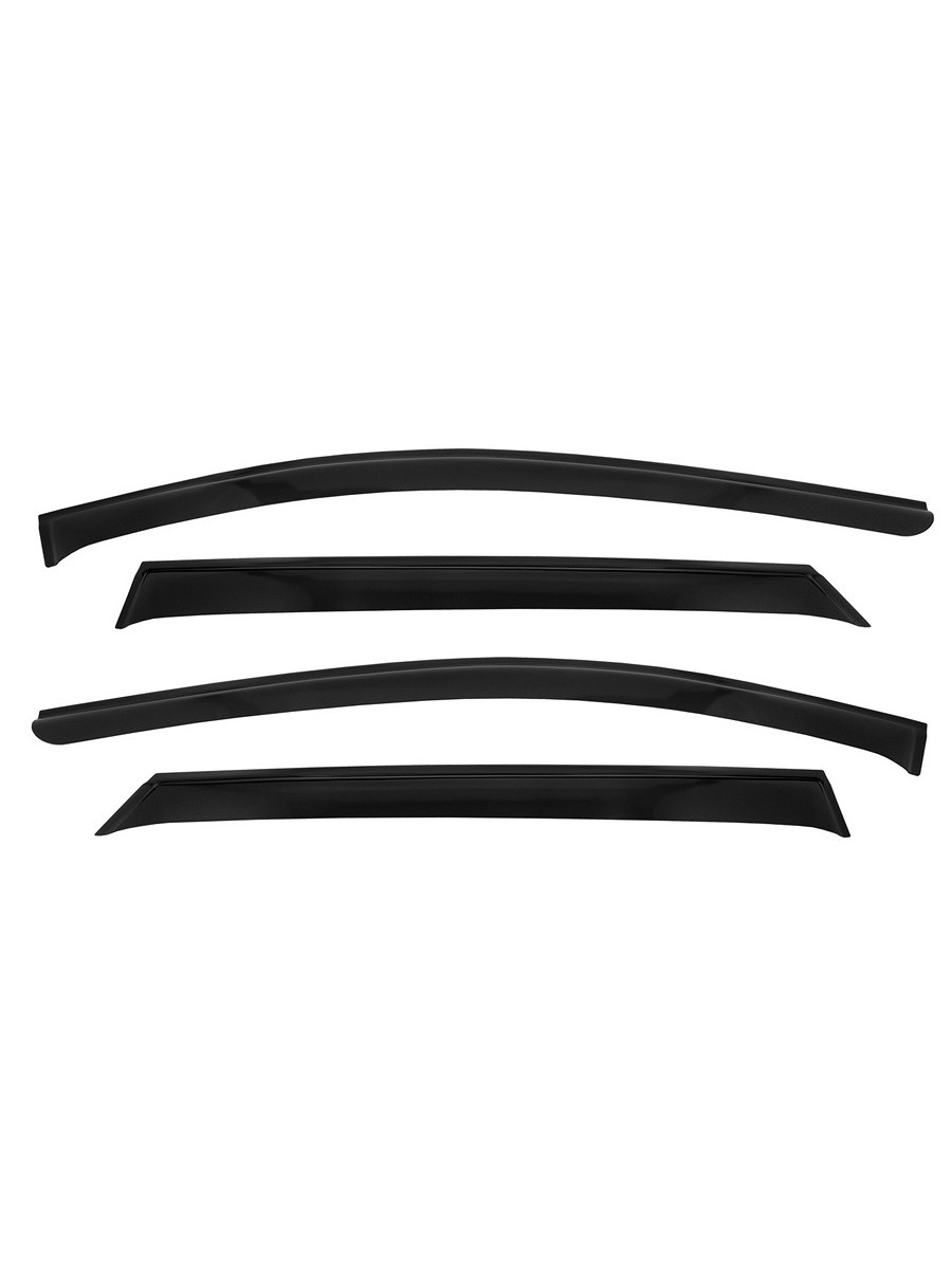 

Дефлектор окон, НАКЛАДНОЙ скотч 3М, 4 шт., для JETOUR Dashing 2022-, кроссовер / Джитур Дашинг