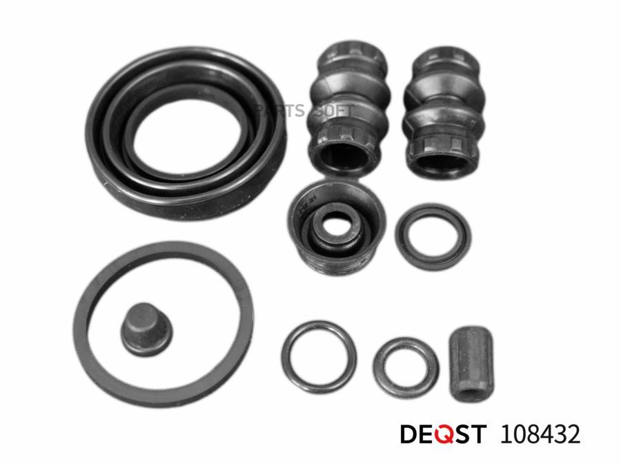 

DEQST 108432 Ремкомплект тормозного суппорта заднего (для поршня O 36 mm, суппорт TRW/Lucas). Применяемость: OPEL Astra G/H 98-