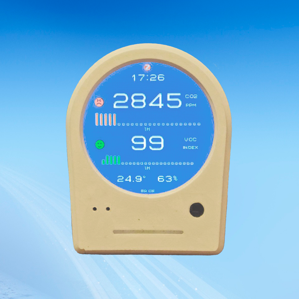 

Комнатный датчик CO2, VOC EFEKTA iAQ3 Zigbee DIY