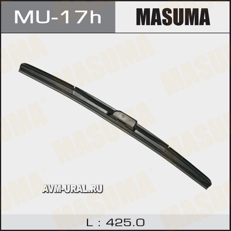 

MASUMA Щетка стеклоочистителя гибридная (425 мм) MASUMA (крюк)