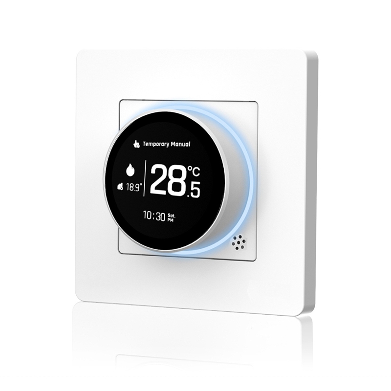 

Умный регулятор температуры электрического теплого пола Tuya Zigbee Smart Knob Thermostat Работает с Alexa Google Home B