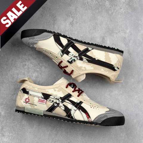 Onitsuka Tiger MEXICO 66 Slip Asks Onitsuka Tiger Canvas Панда Шалость Любовь Эра Устойчивые Обувь кроссовки Продажа На