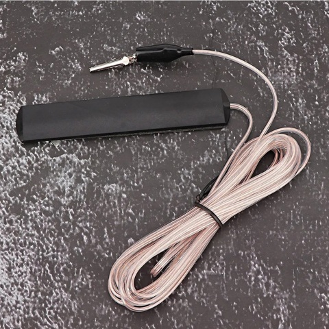 Fm-Радиоусилитель Радиоантенна Домашняя радиоантенна Радиоантенна Fm-дипольная антенна Провод 3,2 М Av Усилитель мощности