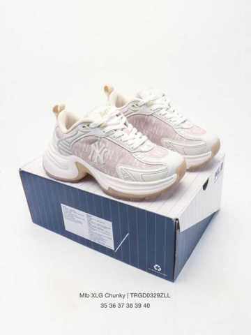 Известный Кроссовки NY MLB XLG Chunky New York Yankees дышащие повседневные, стиль Dad Shoes Обувь кроссовки