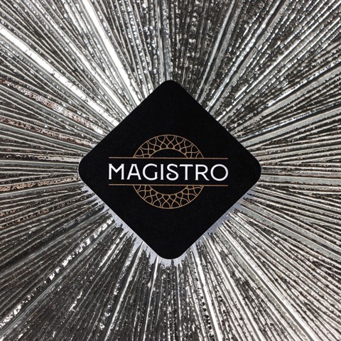 3 шт. Тарелка подстановочная Magistro 'Иней. Серебро', 32.5x2.5 см, стекло, серебристая