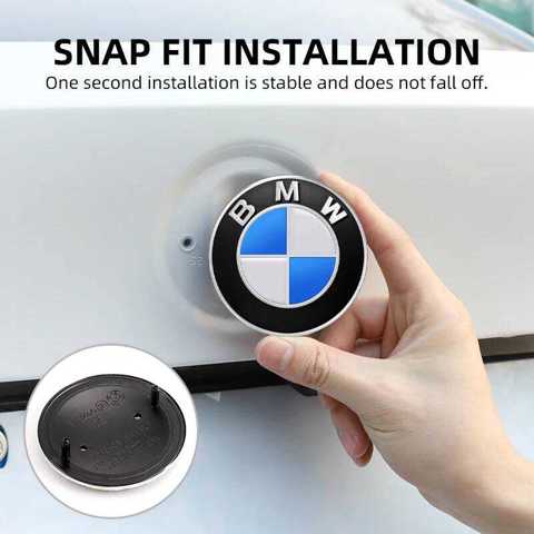 Эмблема для BMW E39 E46 E30 E36 G20 F10 F12 E87 E60 E93 E90 AC 74/82 мм, логотип на капоте, наклейка на крышку багажника
