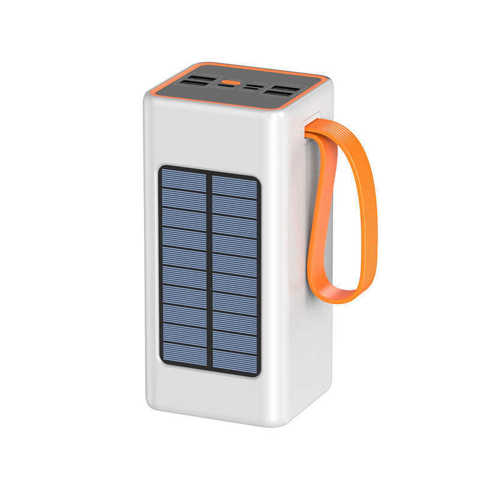 Солнечный Power Bank 20000Mah Большой Емкости Портативный Мобильный Источник Питания Для Активного Отдыха С Печатью