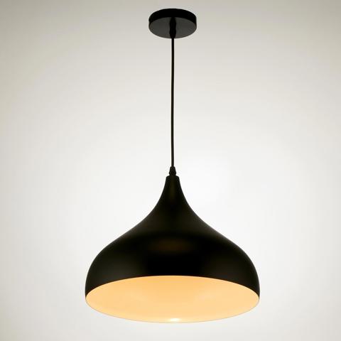 2 шт. Светильник BayerLux 'Купол' 1x60 Вт E27 черный 31x31x31 см