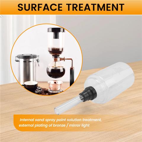 Аксессуары для кофейного сифона TCA-3/5Cup Высококачественный стеклянный сифон Вакуумный кофейник Замена деталей кофеварки