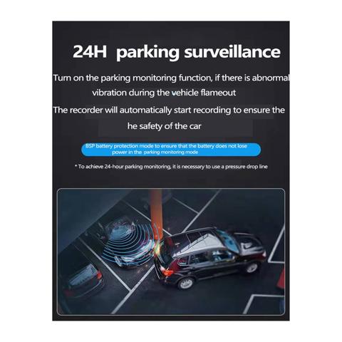 Q6 1296P HD Мини DVR Видеорегистратор Smart Wi-Fi Подключение Автомобильный водитель Android Автомобильный видеорегистратор DashCam 24H Парковочный монитор