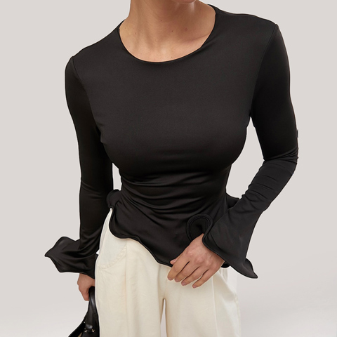 Женские Футболки Linad Street Chic Абрикосовые