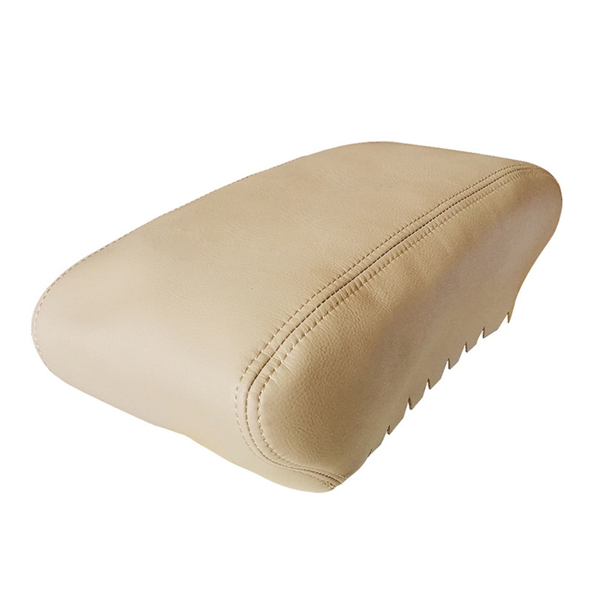 

Для Jeep Grand Cherokee 2011-2021 Автомобильная консоль из микрофибры, кожаная панель подлокотника, защитная отделка бежевого цвета