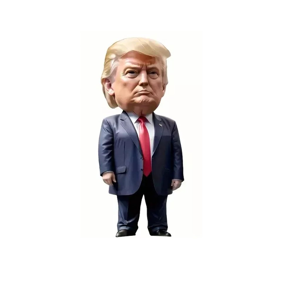 

Трамп выиграл Рождественское украшение 2024 года, патриотический акриловый декор