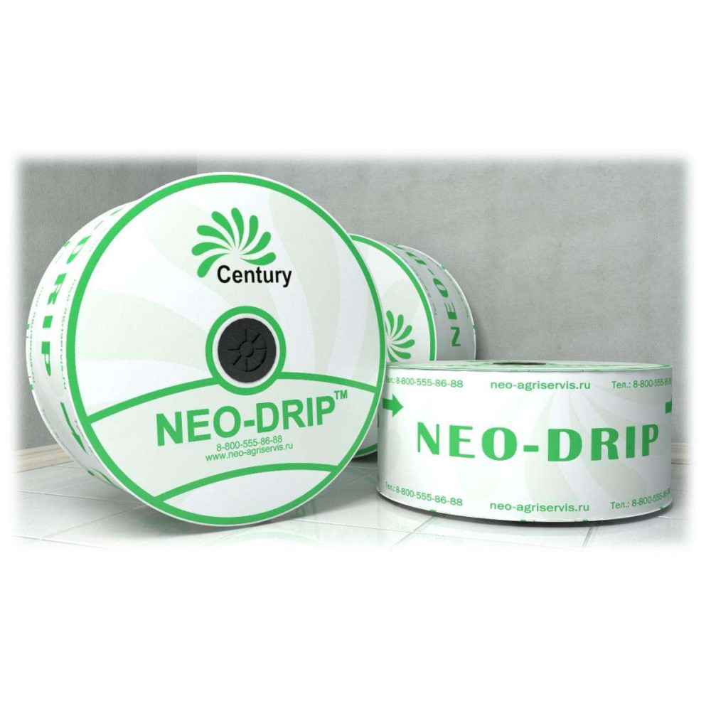 

Капельная лента, 20см., 8мил, 500м., 2,4л/час, Neo-Drip (1 шт.)