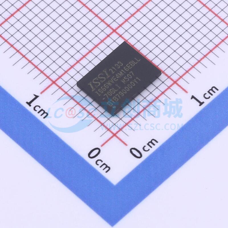 

5PCS/ 100% Brand Original (SRAM) IS66WVE4M16EBLL-70BLI TFBGA-48(6x8)