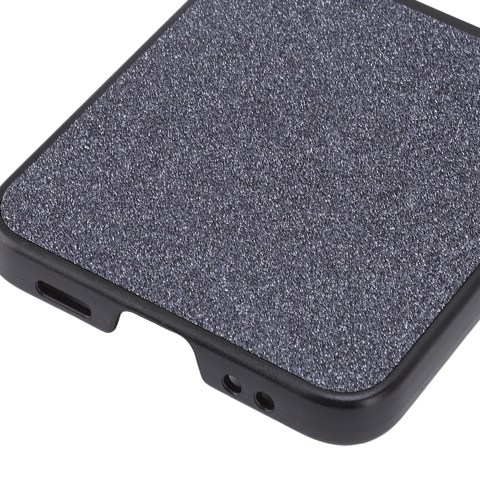 Яркий чехол для телефона с замшевым внутренним слоем, противоцарапочный, складной экран, для Samsung Galaxy Z Flip 4, черный