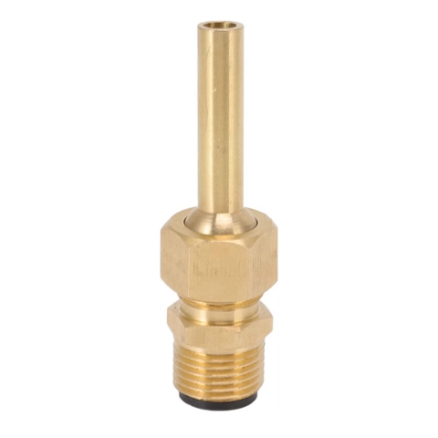 Сопло фонтана воды прямой струи 4 Пк медное, головки частей фонтана для эффекта водного ландшафта