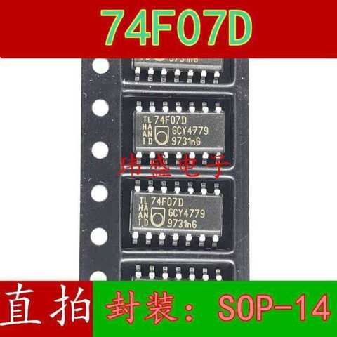 10pcs/lot 10 Unit 74F07D N74F07D SOP - 14