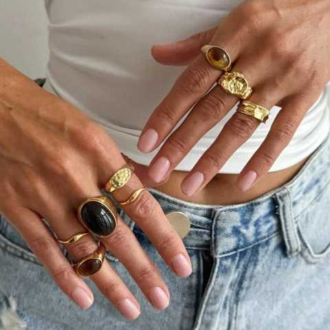 Комплект Из 8 Колец GUOLE