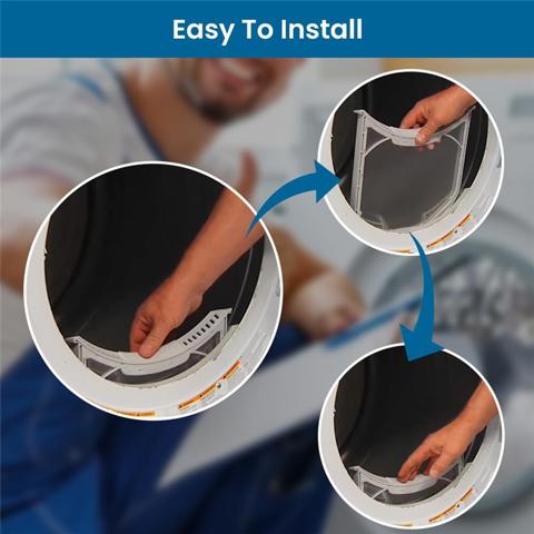 2 Упаковки ADQ56656401 Для замены фильтра для сушки ворса в сушилке /Kenmore/Kenmore Elite Сито для сушки ворса с очистительной щеткой