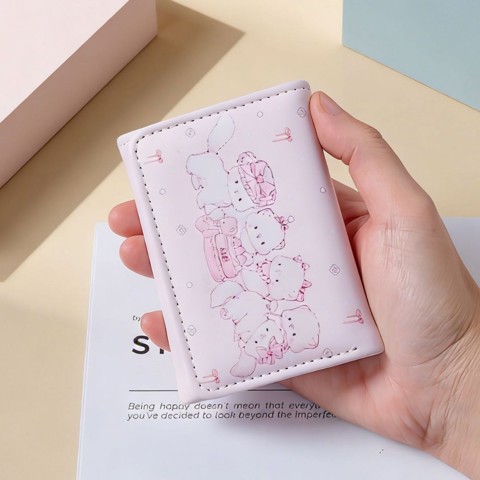 Cartoon coin purse Стильный Высокого Качества КомпаКтный Держатель Несколько Слотов Для Карт Большая Вместимость 70% Off Монетни