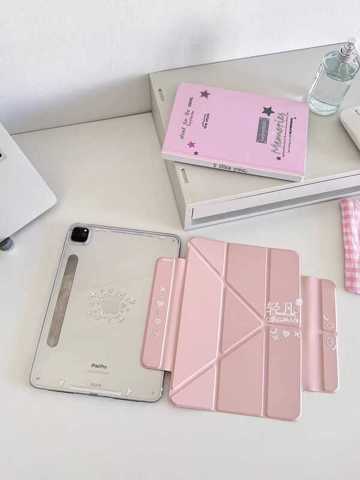 Наклейка DIY Простая Применимая Apple iPad Pro 11 2025 Новый Air 5/6 Съемный 13 Скрытый слот для ручки 10.9 Женский Магнитный Ми