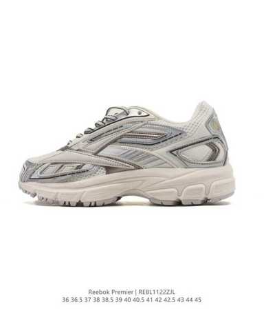 Удобство Обувь кроссовки Новые унисекс кроссовки Reebok PREMIER ROAD с верхом из лоскутов, ретро-дизайн для профессионального бе