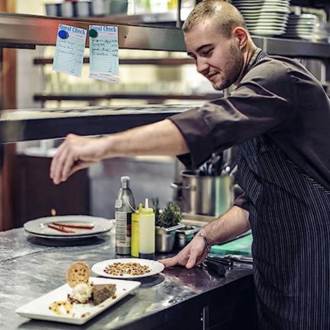 Чековая книжка для гостей, 20 штук в упаковке, Блокноты для заметок официанта, Аксессуары для официанток, Принадлежности для ресторана, Блокноты для заказов, всего 1000 штук, Долговечные