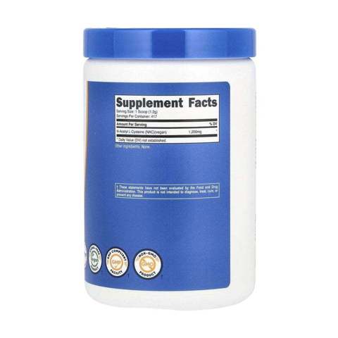 Nutricost, NAC, без добавок, 500 г (17,9 унции)