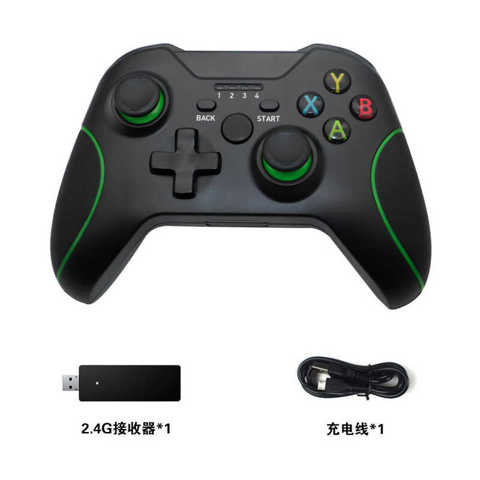 Беспроводной Игровой Контроллер ONE 2.4G СовмеСтимый PS3 ПК И XBOX ONE С АдАптером OTG