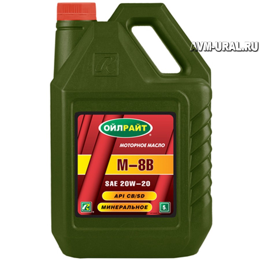 

OIL RIGHT Масло моторное OILRIGHT М8В 20W-20 минеральное 4 л