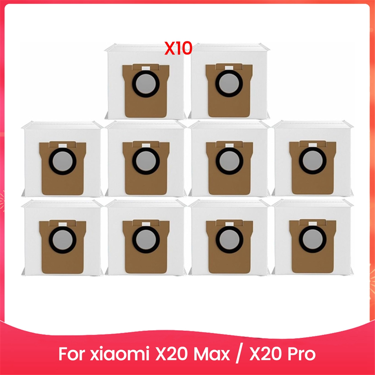 

Замена пылесборников для Xiaomi Robot Vacuum X20 Max / X20 Pro Запчасти и аксессуары