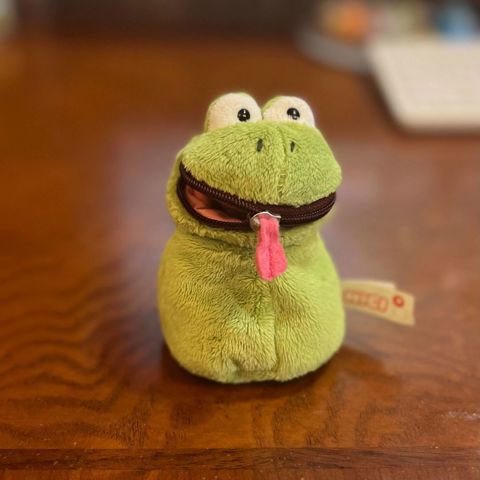 Cartoon coin purse Маленькая Красная Книга Плюшевый КошелеК В Виде Лягушки Креативный Милый Портативный Чехол НаушНиков Сумка Дл