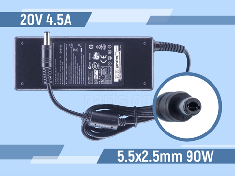 Блок питания для Lenovo Z585 20V 4.5A 5.5x2.5mm 90W