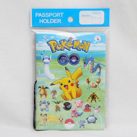 Пакет удостоверений личности 3D Обложка Pokemon Go Pocket Monster Защитник Документов Для Путешествий Короткий Держатель Паспорт