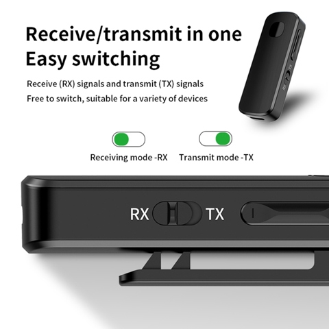 Беспроводной аудиоприемник-передатчик Bluetooth 5.4 3,5 Мм AUX Bluetooth Адаптер для автомобильных телефонов планшетов ноутбуков